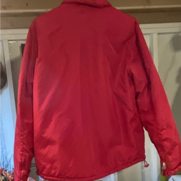 Abercrombie & Fitch Vintage Red Puffer Jacket - Picture 6 of 13
